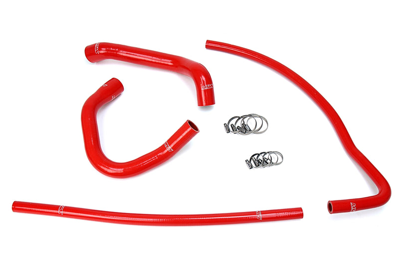 HPS Silicone Radiator and Heater Hoses - 1993-1998 Jeep Grand Cherokee 4.0L I6 Left Hand Drive (ZJ) - Red (57-1690-RED)