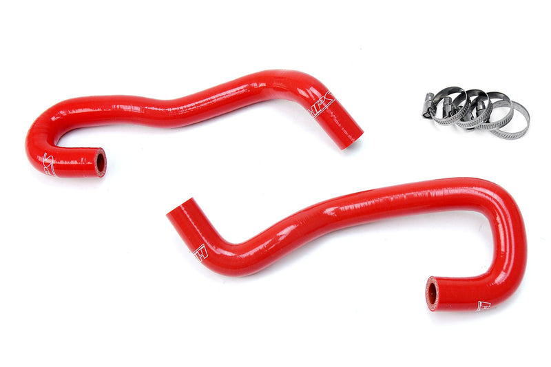 HPS Silicone Heater Hoses - 2007-2010 Toyota Tundra 4.0L V6 - Red (57-1700-RED)