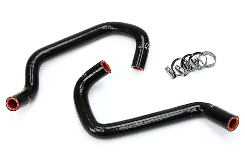 HPS Silicone Heater Hoses - 2011-2015 Toyota Tundra 4.0L V6 - Black (57-1701-BLK)