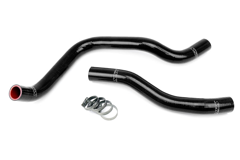 HPS Silicone Radiator Hoses - 2003-2007 Honda Accord 3.0L V6 - Black (57-1705-BLK)