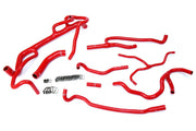 HPS Silicone Radiator and Heater Hoses - 2016-2017 Chevy Camaro SS Coupe 6.2L V8 - Red (57-1707-RED)