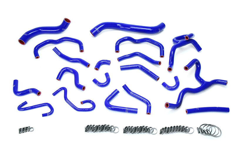 HPS Silicone Radiator and Heater Hoses - Blue (57-1709-BLUE)