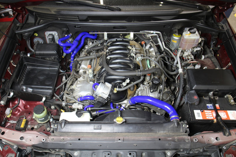 HPS Silicone Radiator and Heater Hoses - Blue (57-1709-BLUE)
