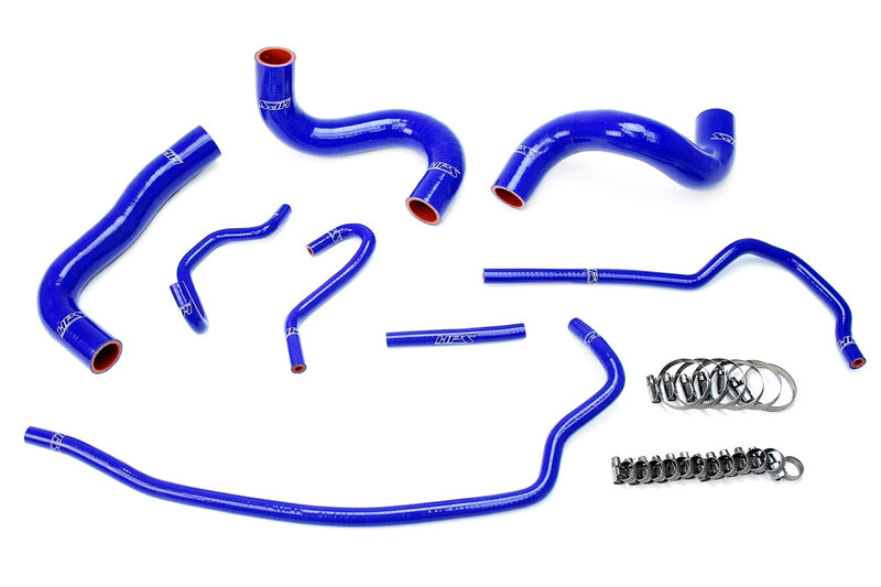 HPS Silicone Radiator Hoses - 2009-2013 Toyota Corolla 1.8L - Blue (57-1723-BLUE)