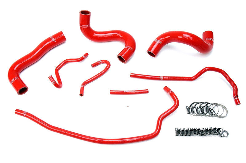HPS Silicone Radiator Hoses - 2009-2013 Toyota Corolla 1.8L - Red (57-1723-RED)