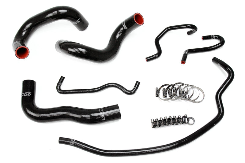 HPS Silicone Radiator Hoses - 2014-2018 Toyota Corolla 1.8L - Black (57-1724-BLK)