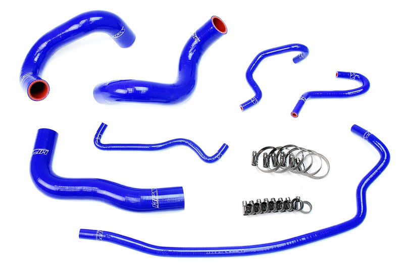 HPS Silicone Radiator Hoses - 2014-2018 Toyota Corolla 1.8L - Blue (57-1724-BLUE)