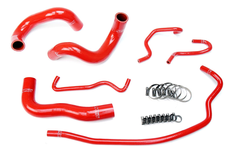 HPS Silicone Radiator Hoses - 2014-2018 Toyota Corolla 1.8L - Red (57-1724-RED)