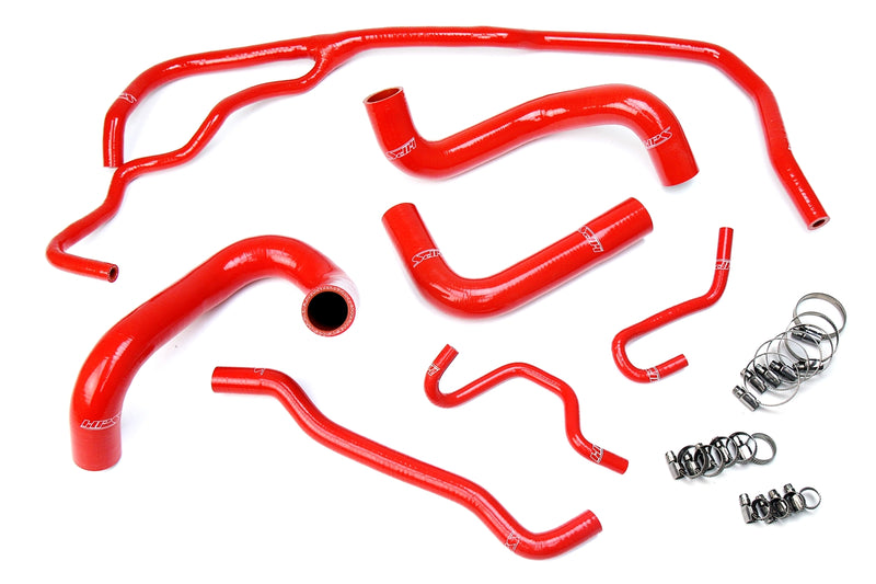 HPS Silicone Radiator Hoses - Red (57-1725-RED)