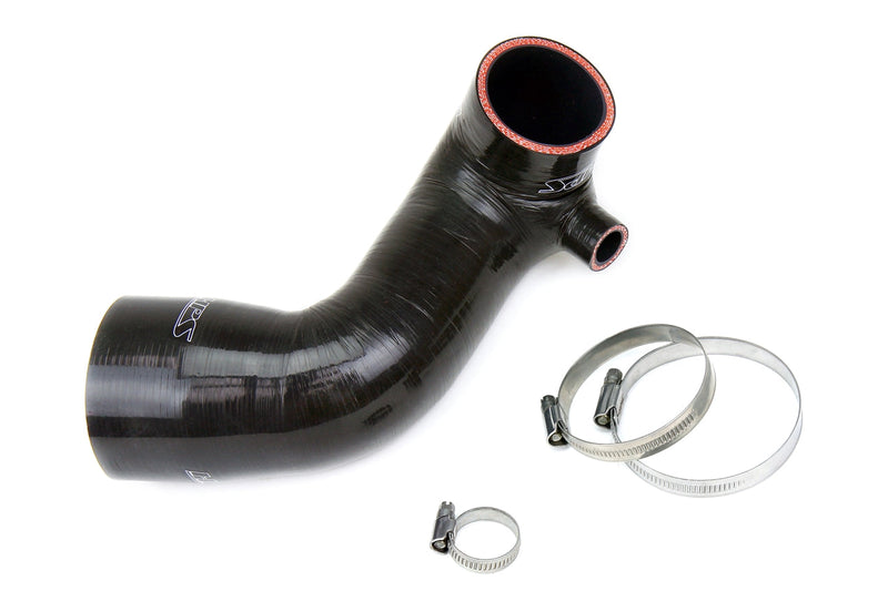 HPS Silicone Air Intake Hose - 2005-2006 Jeep Liberty CRD KJ 2.8L Diesel Turbo - Black (57-1726-BLK)
