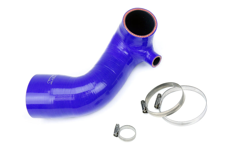 HPS Silicone Air Intake Hose - 2005-2006 Jeep Liberty CRD KJ 2.8L Diesel Turbo - Blue (57-1726-BLUE)