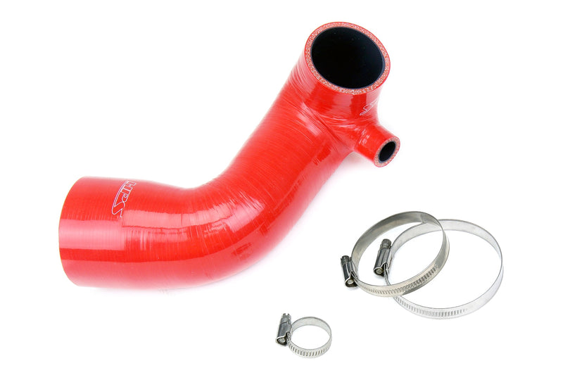 HPS Silicone Air Intake Hose - 2005-2006 Jeep Liberty CRD KJ 2.8L Diesel Turbo - Red (57-1726-RED)