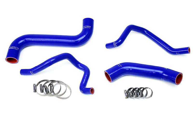 HPS Silicone Radiator and Heater Hoses - 2004-2005 Subaru Impreza 2.5L Non Turbo - Blue (57-1733-BLUE)