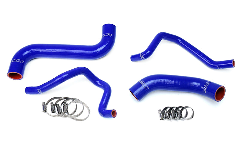 HPS Silicone Radiator and Heater Hoses - 2006-2007 Subaru Impreza 2.5L Non Turbo - Blue (57-1734-BLUE)