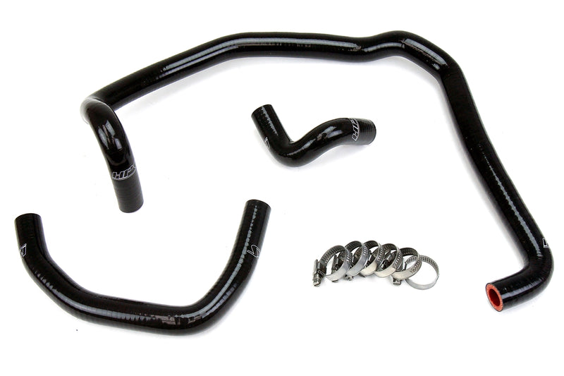 HPS Silicone Heater Hoses - 1995-2004 Toyota Tacoma 2.4L & 2.7L 4Cyl - Black (57-1746H-BLK)