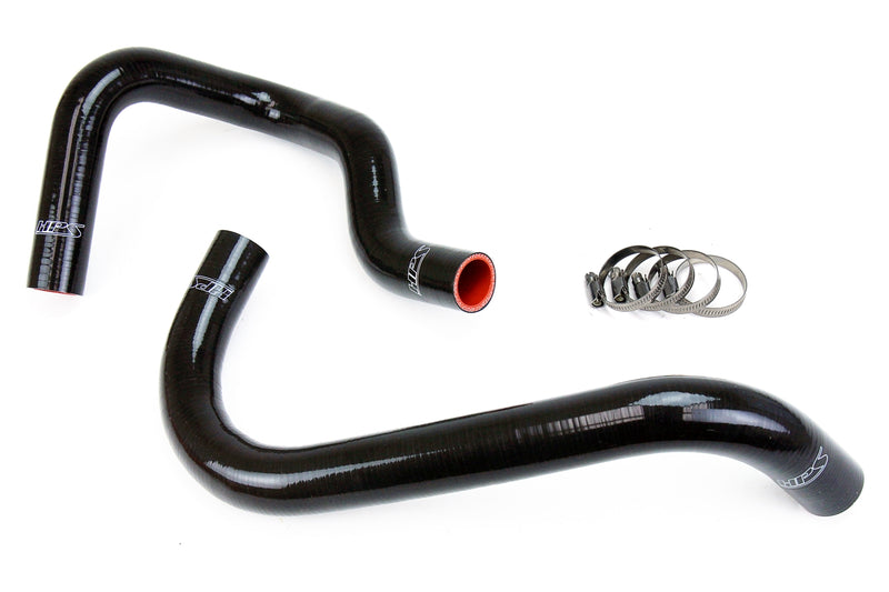 HPS Silicone Radiator Hoses - 1995-2004 Toyota Tacoma 2.4L 4Cyl - Black (57-1746R-BLK)