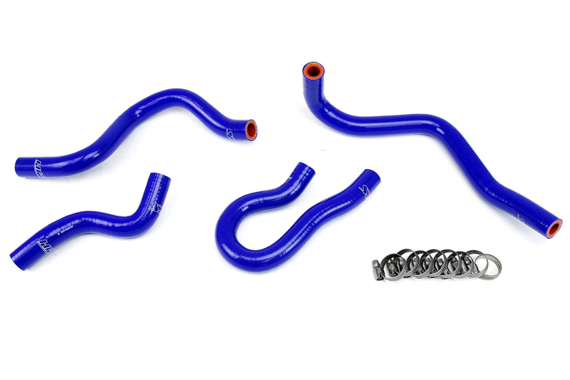 HPS Silicone Heater Hoses - 1999-2000 Honda Civic Si B16 1.6L DOHC - Blue (57-1769-BLUE)