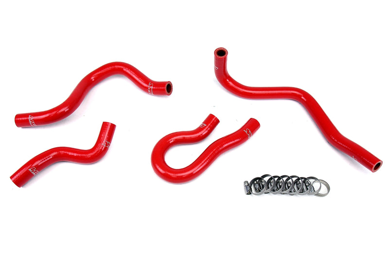 HPS Silicone Heater Hoses - 1999-2000 Honda Civic Si B16 1.6L DOHC - Red (57-1769-RED)