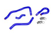 HPS Silicone Heater Hoses - 1996-2000 Honda Civic CX DX LX 1.6L D16 SOHC - Blue (57-1773-BLUE)