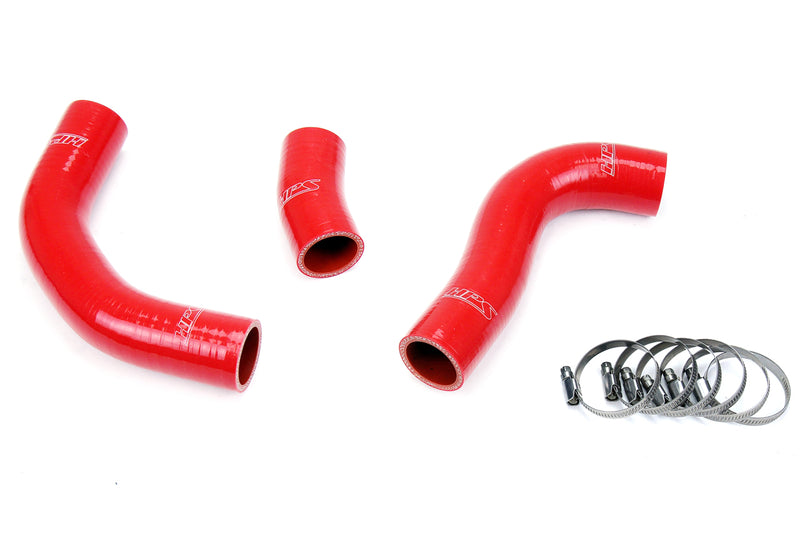 HPS Silicone Radiator Hoses - 1988-1990 Toyota Land Cruiser FJ62 4.0L I6 - Red (57-1776-RED)