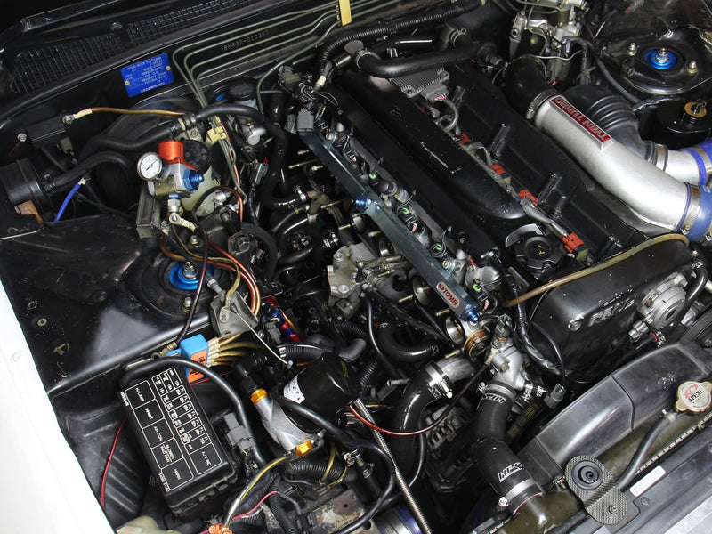 HPS Silicone Radiator and Heater Hoses - 1989-1994 Nissan Skyline GTR R32 RB26DETT Twin Turbo - Black (57-1782-BLK)