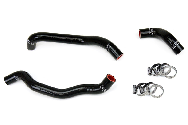 HPS Silicone Heater Hoses - 2006-2009 Infiniti M35 3.5L V6 - Black (57-1792H-BLK)