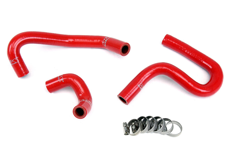 HPS Silicone Heater Hoses - 1996-2002 Toyota 4Runner 3.4L V6 without rear heater - Red (57-1797-RED)