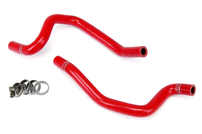 HPS Silicone Heater Hoses - 2002-2003 Subaru Impreza WRX 2.0L Turbo - Red (57-1802-RED)