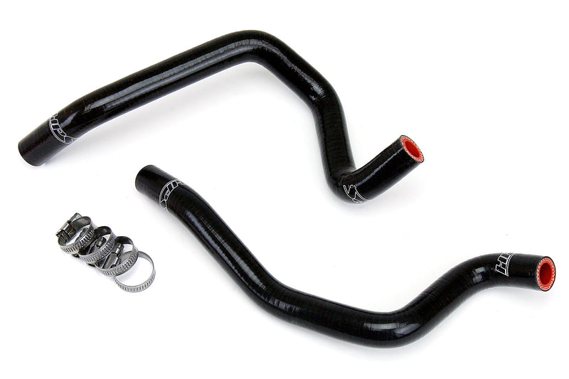 HPS Silicone Heater Hoses - 2004 Subaru Impreza WRX 2.0L Turbo - Black (57-1803-BLK)