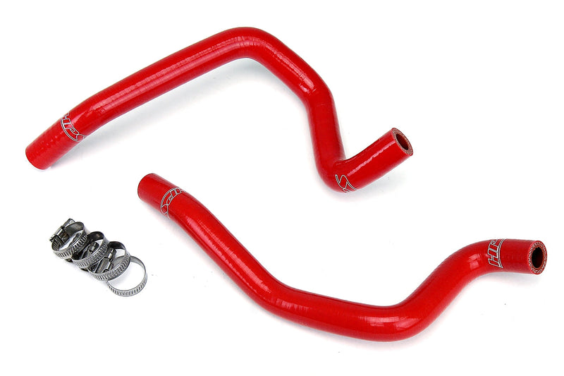 HPS Silicone Heater Hoses - 2004 Subaru Impreza WRX 2.0L Turbo - Red (57-1803-RED)
