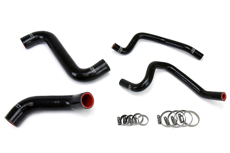 HPS Silicone Radiator and Heater Hoses - 2002-2003 Subaru Impreza WRX 2.0L Turbo - Black (57-1809-BLK)