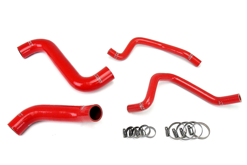 HPS Silicone Radiator and Heater Hoses - 2002-2003 Subaru Impreza WRX 2.0L Turbo - Red (57-1809-RED)