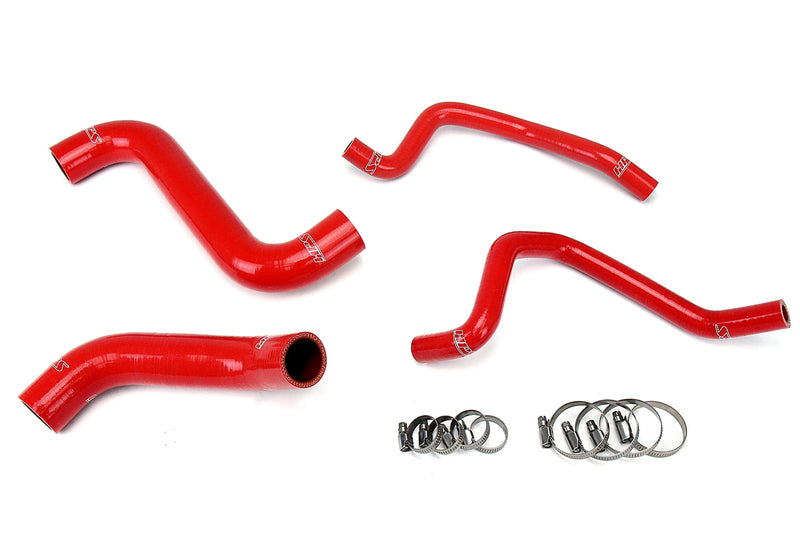 HPS Silicone Radiator and Heater Hoses - 2004 Subaru Impreza WRX 2.0L Turbo - Red (57-1810-RED)