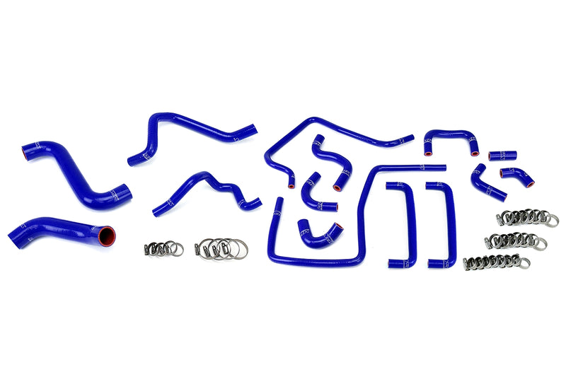 HPS Silicone Radiator, Heater and ancillary Hoses - Blue (57-1815-BLUE)
