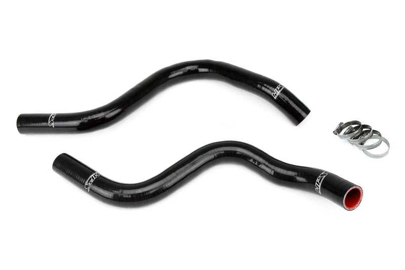 HPS Silicone Radiator Hoses - 2006-2008 Honda Ridgeline 3.5L V6 - Black (57-1817-BLK)