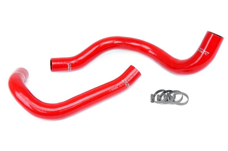 HPS Silicone Radiator Hoses - 1999-2004 Jeep Grand Cherokee WJ 4.0L I6 - Red (57-1834-RED)