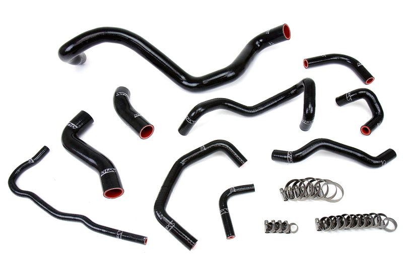 HPS Silicone Radiator Hoses - Black (57-1838-BLK)