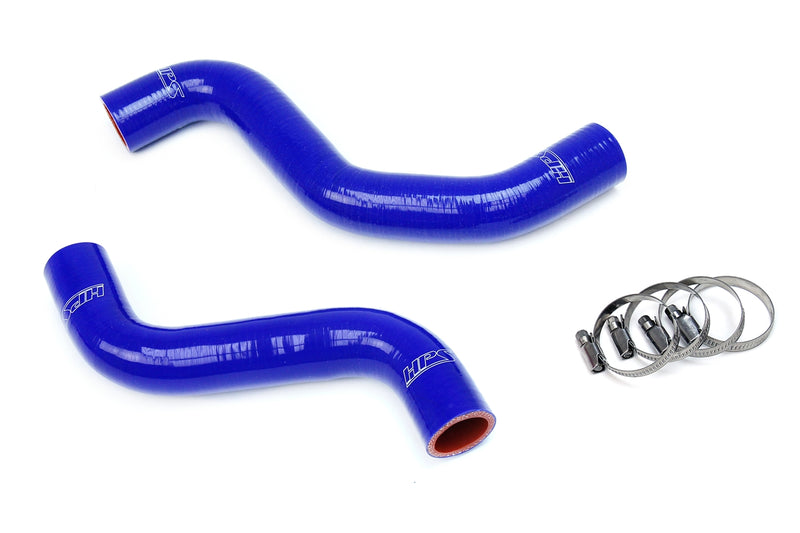HPS Silicone Radiator Hoses - 1995-2004 Toyota Tacoma 3.4L V6 Manual Trans. - Blue (57-1840-BLUE)
