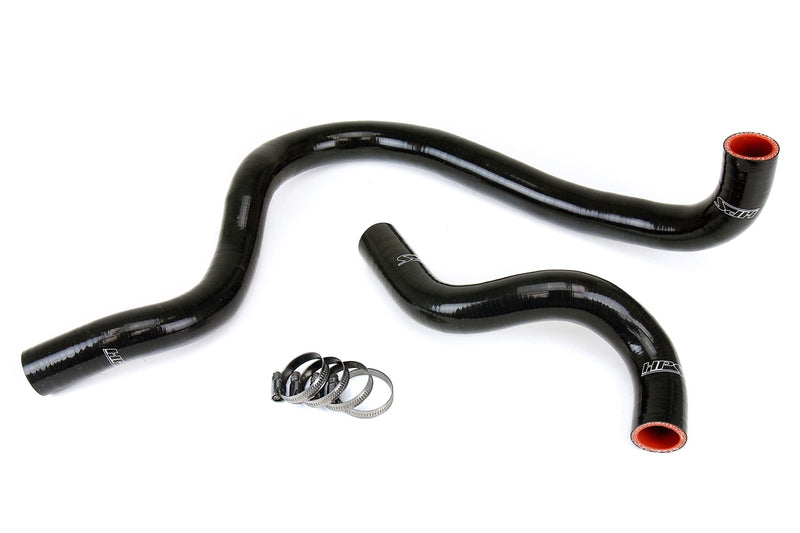 HPS Silicone Radiator Hoses - 1997-2001 Honda Prelude 2.2L - Black (57-1843-BLK)