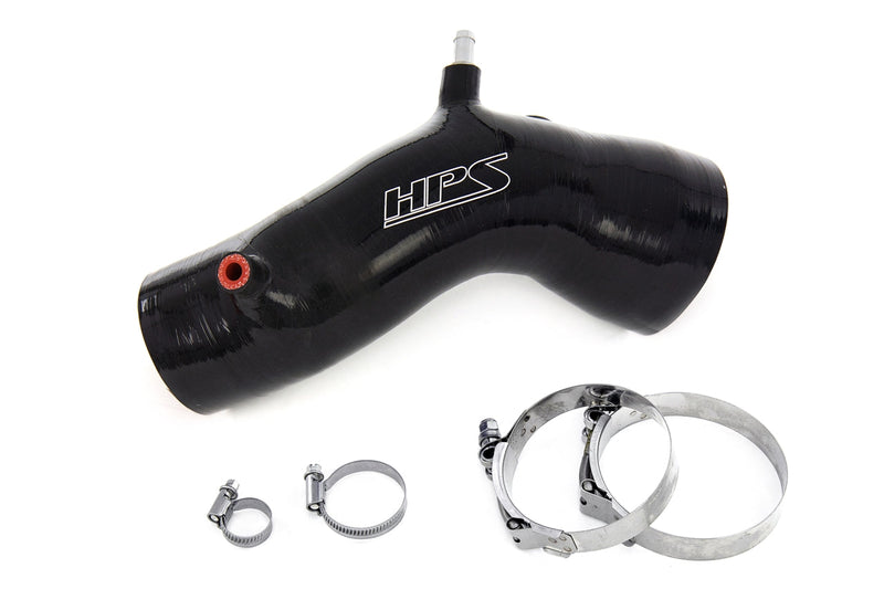 HPS Silicone Air Intake Hose - 2004-2008 Acura TSX 2.4L - Black (57-1844-BLK)