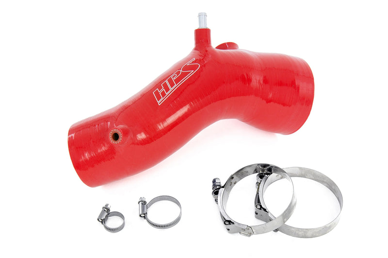 HPS Silicone Air Intake Hose - 2004-2008 Acura TSX 2.4L - Red (57-1844-RED)