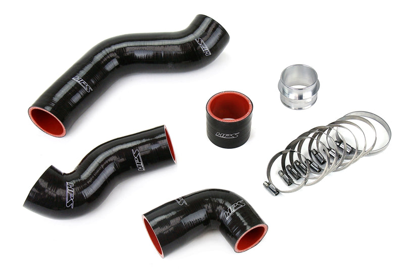 HPS Silicone Intercooler Hoses - Black (57-1845-BLK)
