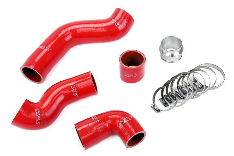 HPS Silicone Intercooler Hoses - Red (57-1845-RED)