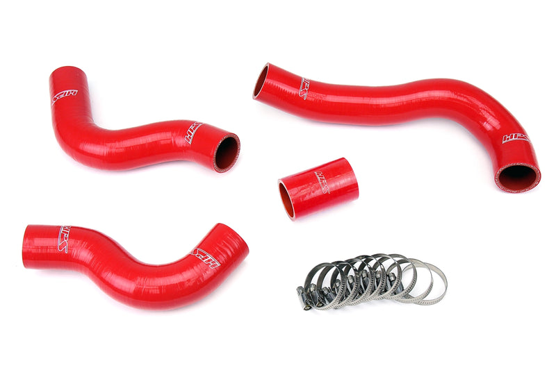 HPS Silicone Radiator Hoses - 1984-1989 Nissan 300ZX 3.0L V6 Turbo / NA - Red (57-1847-RED)