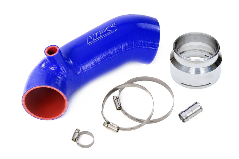 HPS Silicone Air Intake Hose - Blue (57-1851-BLUE)
