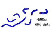 HPS Silicone Oil cooler and throttle body Hoses - 2006-2009 Honda S2000 2.2L - Blue (57-1857-BLUE)