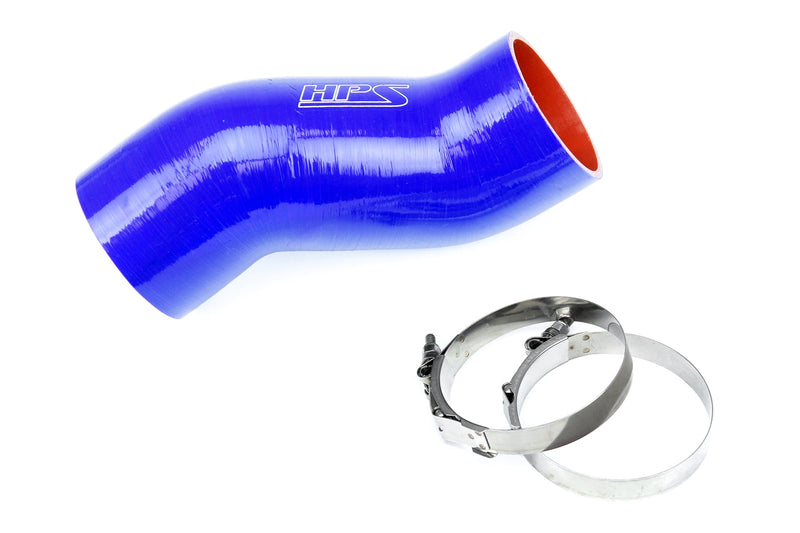 HPS Silicone Air Intake Hose - 2003-2008 Dodge Ram 1500 2500 3500 5.7L V8 - Blue (57-1862-BLUE)