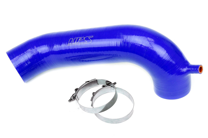 HPS Silicone Air Intake Hose - 2009-2012 Dodge Ram 1500 2500 3500 5.7L V8 - Blue (57-1867-BLUE)