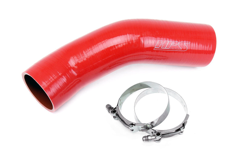 HPS Silicone Air Intake Hose - 1993-1994 Toyota Land Cruiser FJ80 4.5L 1FZ-FE - Red (57-1879-RED)