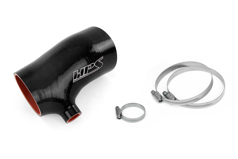 HPS Silicone Air Intake Hose - 2016-2022 Lexus RX350 3.5L V6 - Black (57-1880-BLK)